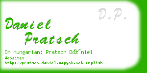 daniel pratsch business card